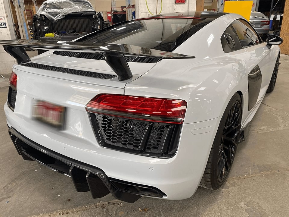 Prestige Auto Painting AUDI R8 Body After