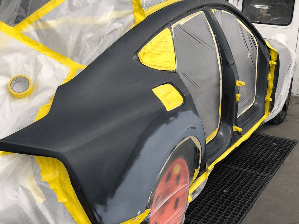 Prestige Auto Painting AUDI RS7 Body Before